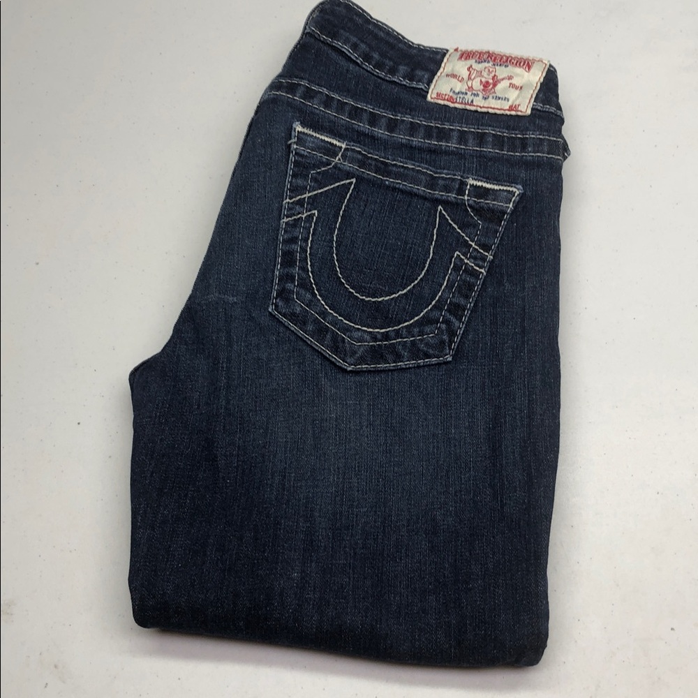 AUTHENTIC TRUE RELIGION STELLA SKINNY JEANS 29x34 ⭐️